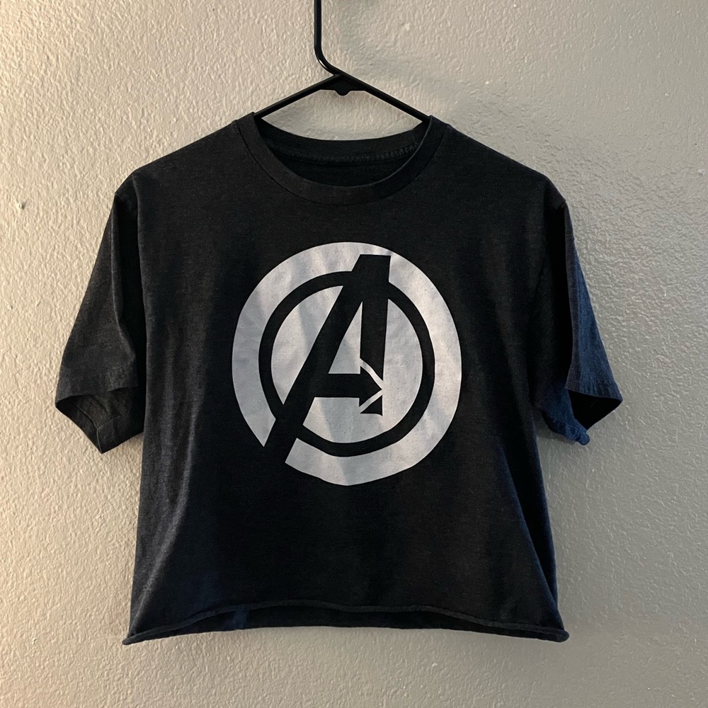 Avengers Logo Crop Top